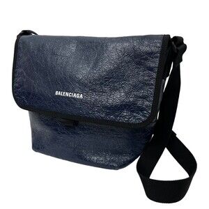 Balenciaga Explorer Messenger Bag Navy Blue